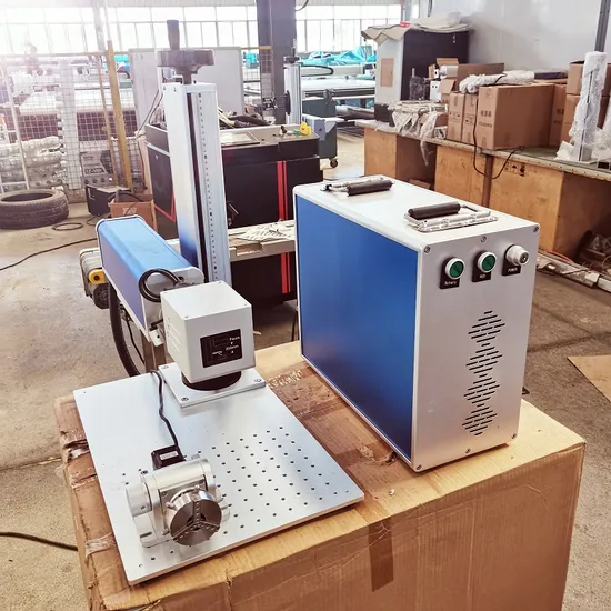 Günstige Faserlaser-Gravur-Kodiermaschine für Nummern-Logo-Muster-Gravurmarkierung auf Metall-Hardware-Werkzeug
