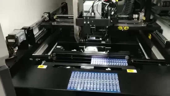 Neue SMT-Hochgeschwindigkeits-UV-Lasermarkierungsmaschine zum Markieren von 1D-Code/Qrcode/Text/Symbol oder Grafik auf der Oberfläche der PCB-Produktionslinie